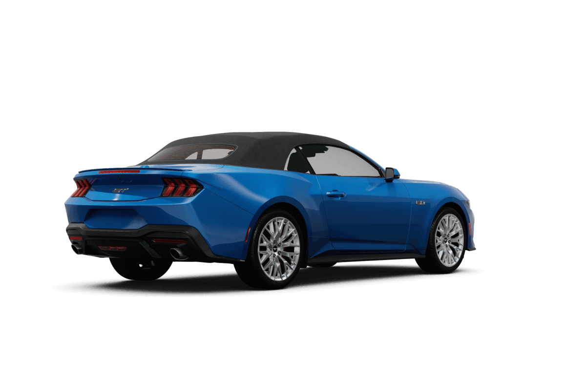 Ford Mustang - Back view Ford Mustang - Back view